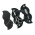Black Mustache Scissors & Comb case