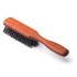 Boar Bristle Beard & Mustache Brush with Handle