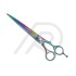Professional Barber Scissor Long Cutting Edge Multicolored