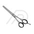 Slim line serrated barber scissor