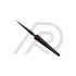 Eyelash Tweezers Black Plasma Coated
