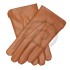 Winter Pure leather gloves brown