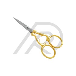 Half gold Fancy Nail Scissors