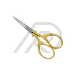 Straight blade golden Nail Scissors