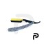 Black & white Paper Coated Straight Shaving Razor