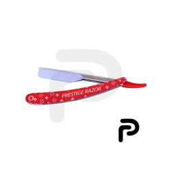 Red & Star Paper Coated Straight Shaving Razor