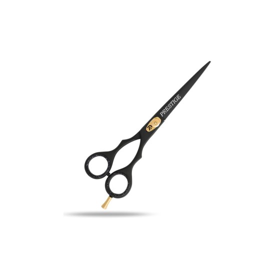 Black Barber Hair Cutting Shears – Detachable Finger Rest