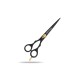 Black Barber Hair Cutting Shears – Detachable Finger Rest