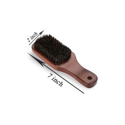 Natural Wooden Hair Brush for Men – Chocolate
