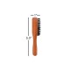 Boar Bristle Beard & Mustache Brush – Soft & Full