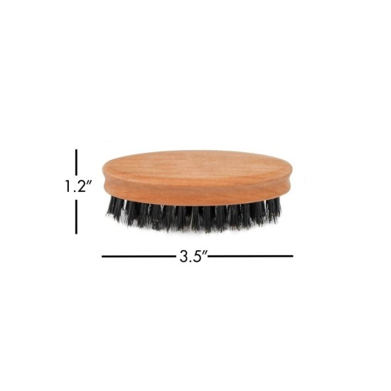 Boar Bristle Brush – Beard & Mustache Shaping