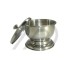 Stainless Steel Shaving Bowl with Lid