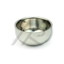 Men’s Stainless Steel Shaving Soap Cup – Durable & Shiny