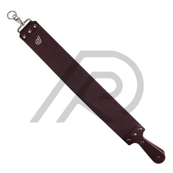 Red Leather Strop with Handle