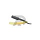 Barber Straight Razor Gold Black Fine Line