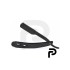 Black Straight Shaving Razor