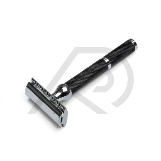 Closed Comb Safety Razor Black and Shine