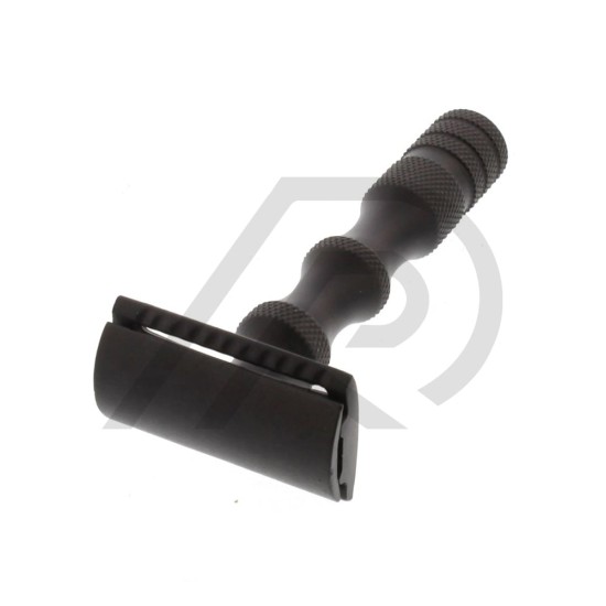 Black Short Handle Shaving Razor