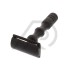 Black Short Handle Shaving Razor
